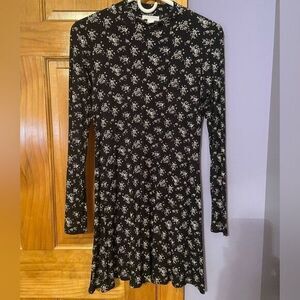 Tilly’s Long Sleeve Mini Floral Dress